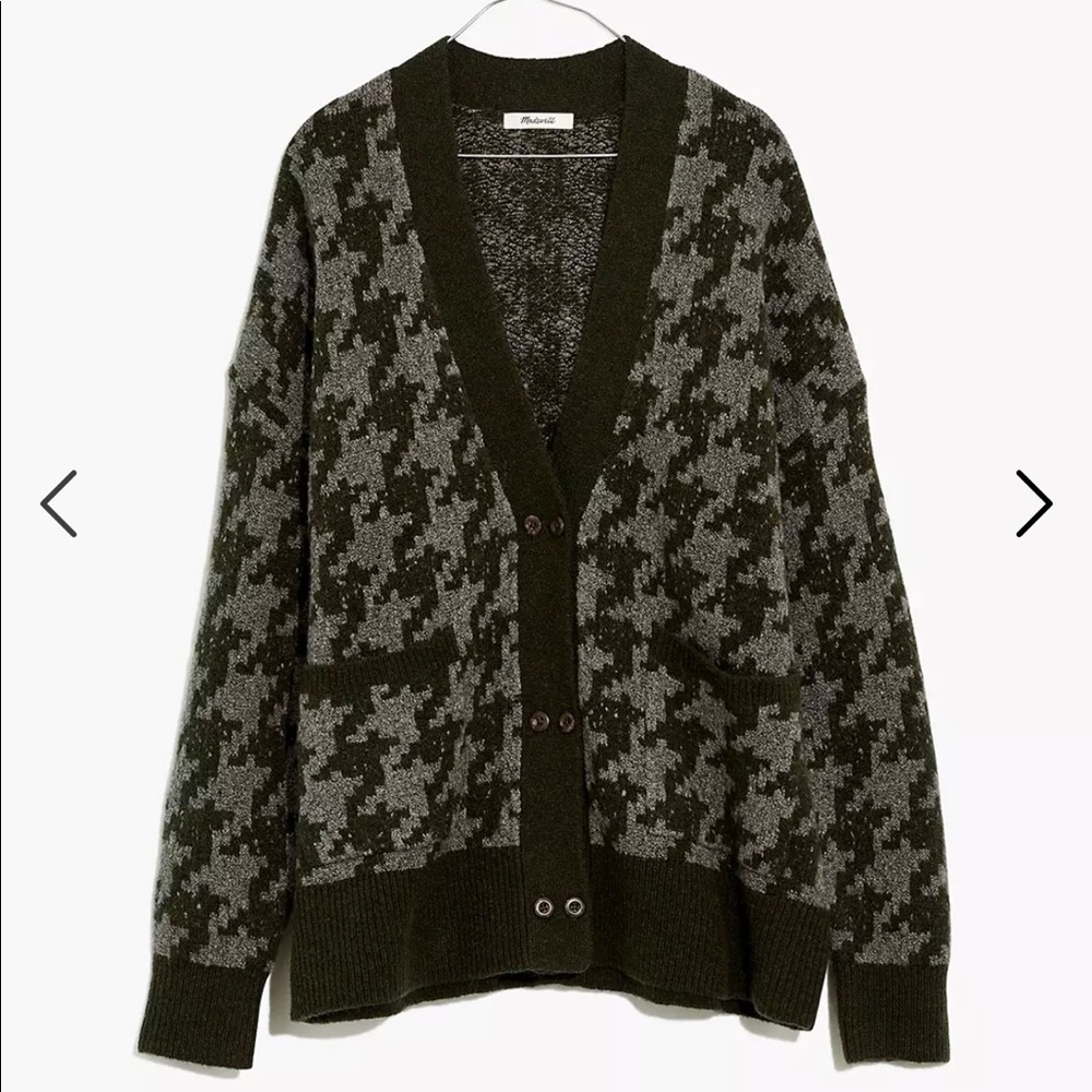 Madewell Allston Double Button Cardigan Sweater